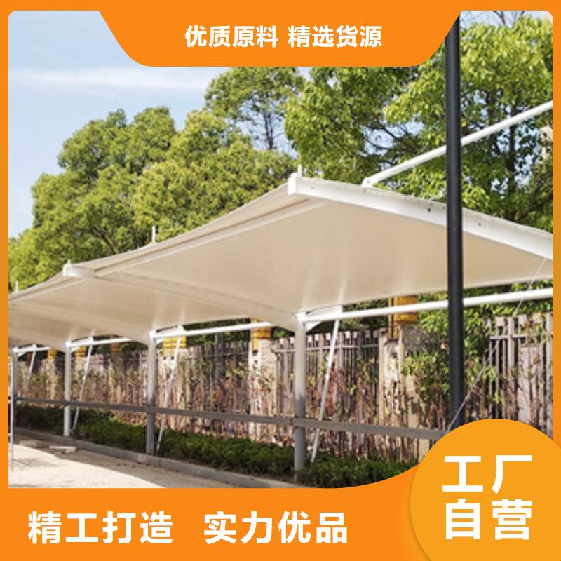 自行车停车棚不锈钢候车亭质检严格