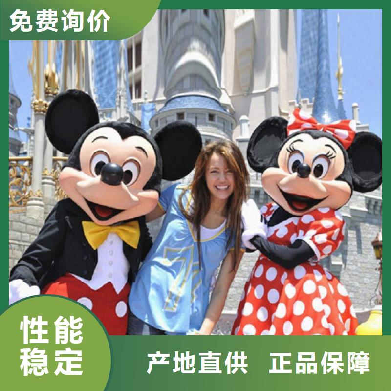 湖北武汉卡通行走人偶制作厂家/商场毛绒玩偶可清洗