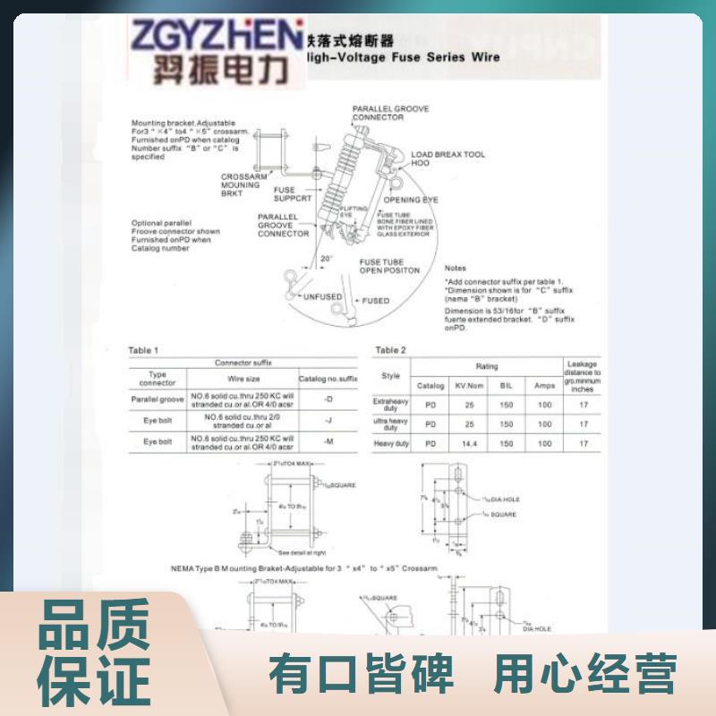 熔断器跌落式熔断器多年厂家可靠