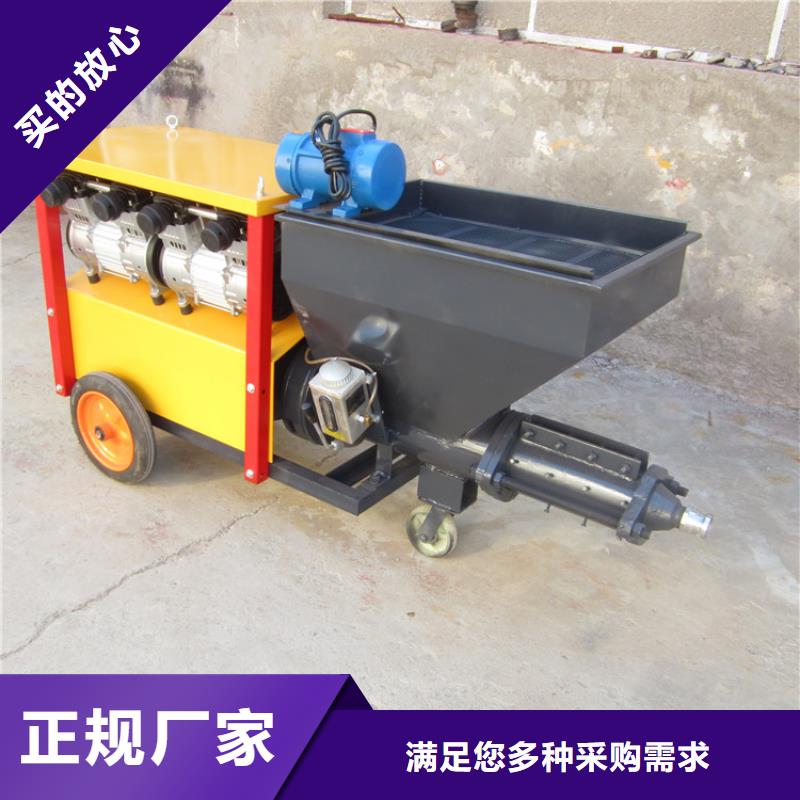 双缸柱塞式砂浆喷涂机缺点生产基地