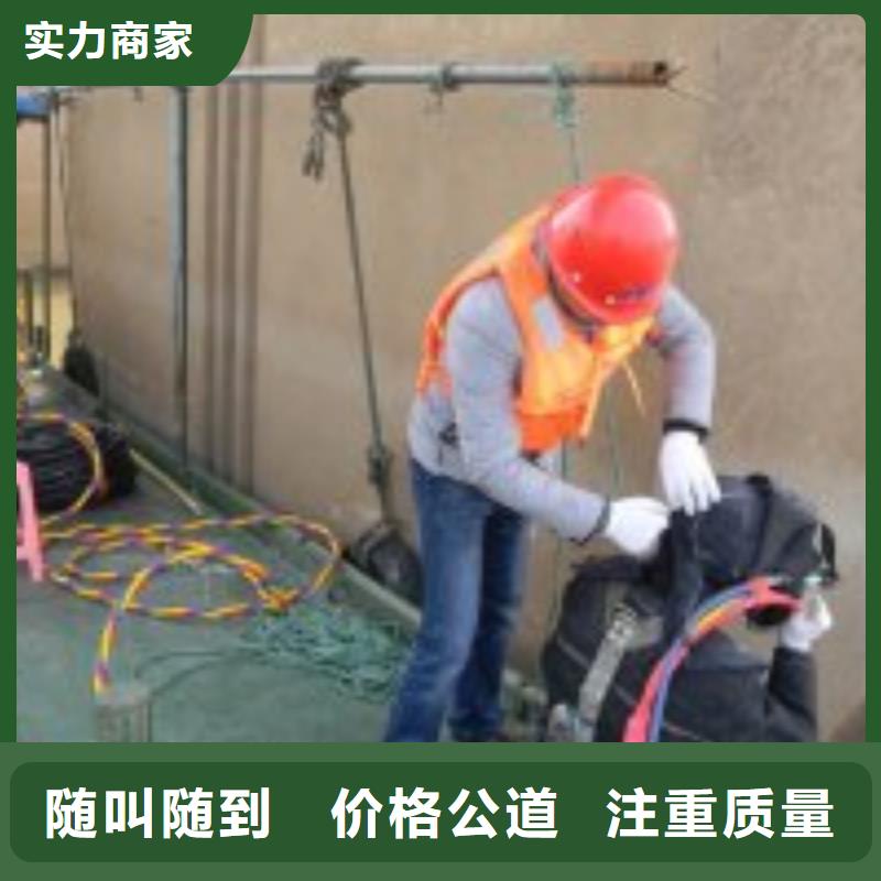 潜水员水里面维修公司成功案例