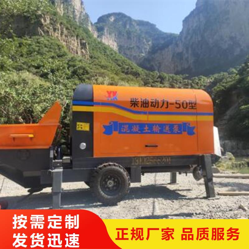 二次构造柱泵混凝土泵根据要求定制