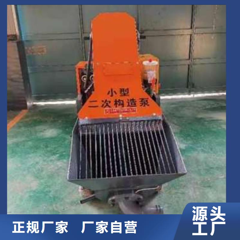 二次构造柱泵微型混凝土泵支持定制加工