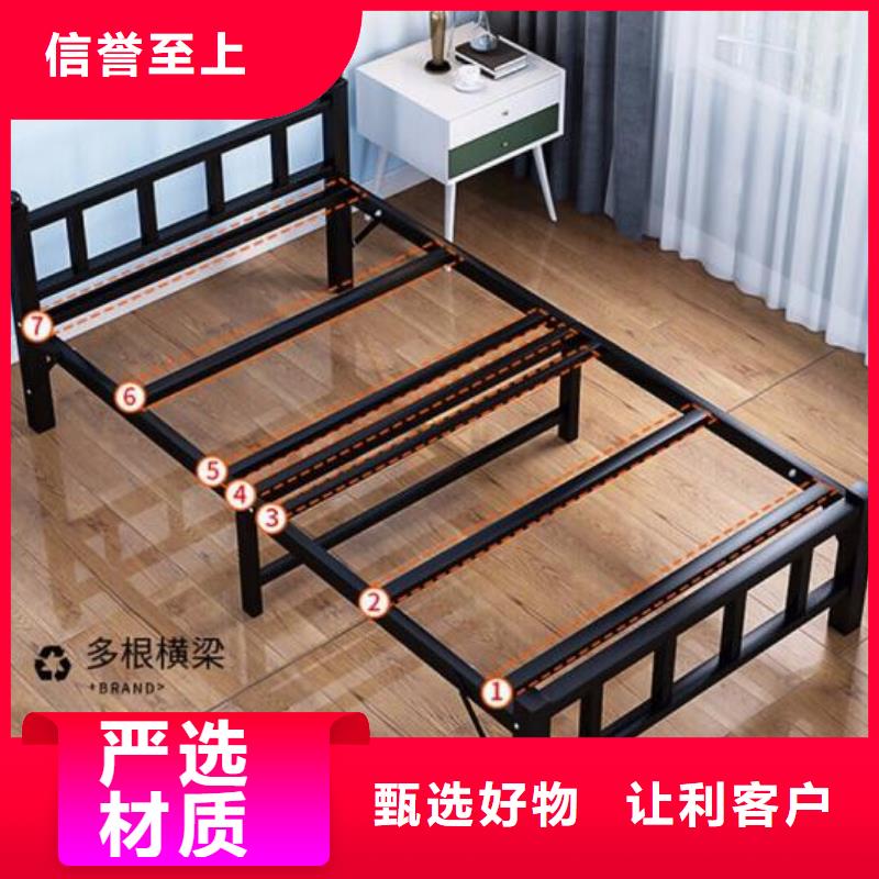 单人铁床长条不锈钢餐桌