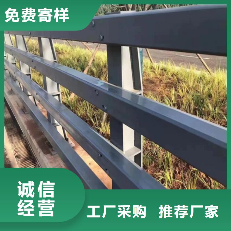 道路栏杆来厂考察