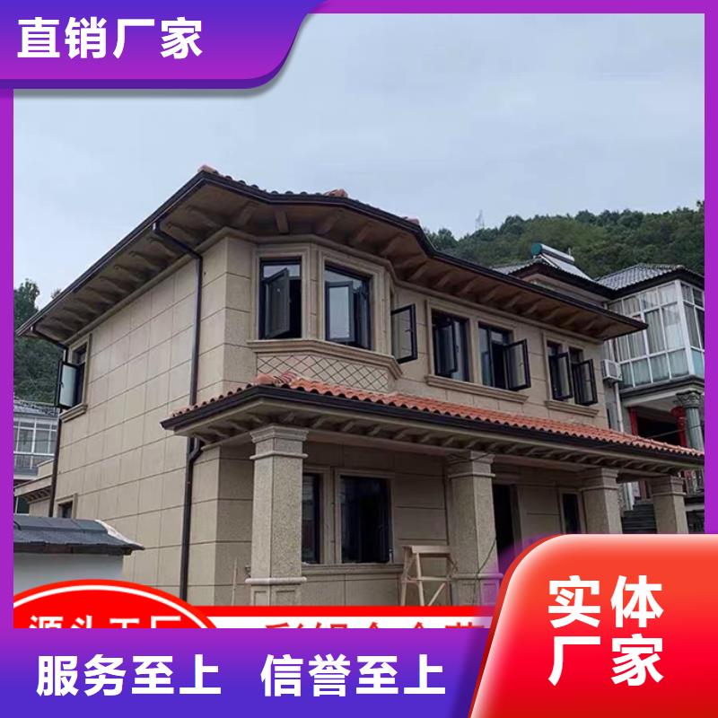 镀铝锌彩钢雨水管厂家现货
