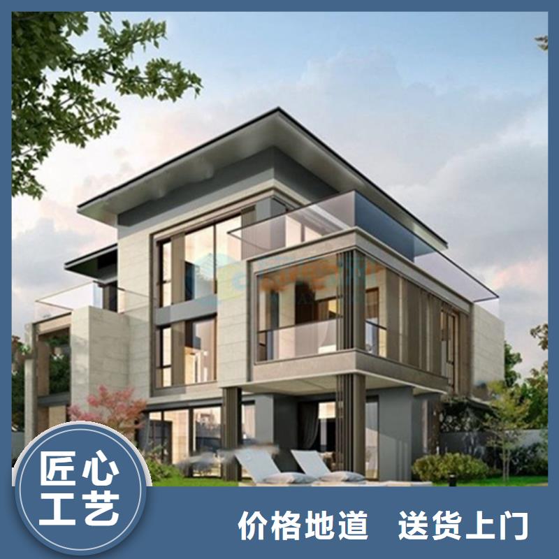 农村5万元一层轻钢房独栋别墅带院子