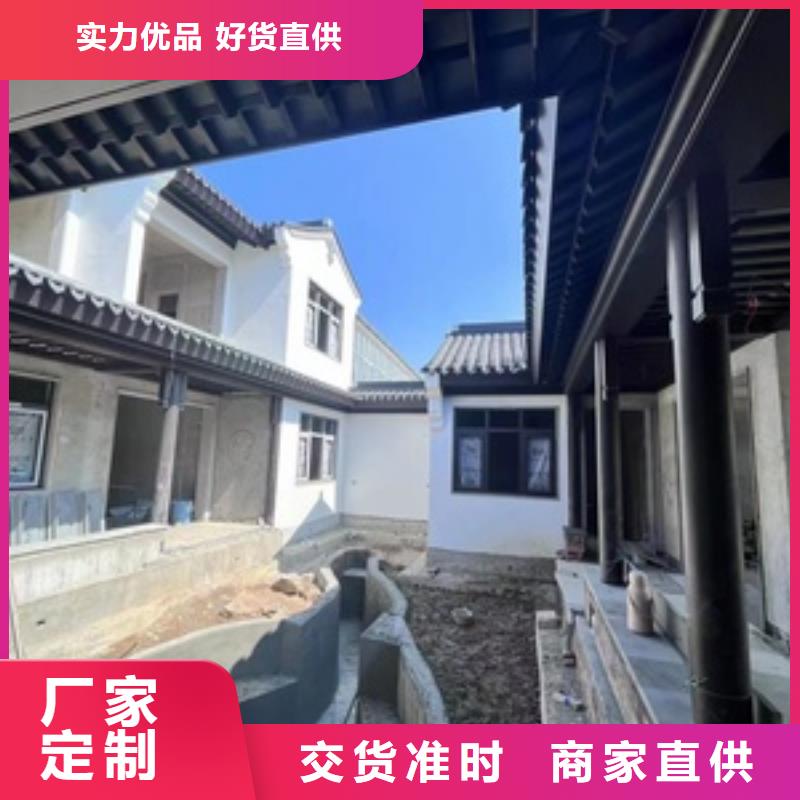 铝代木古建古铜色回廊建筑厂家经验丰富