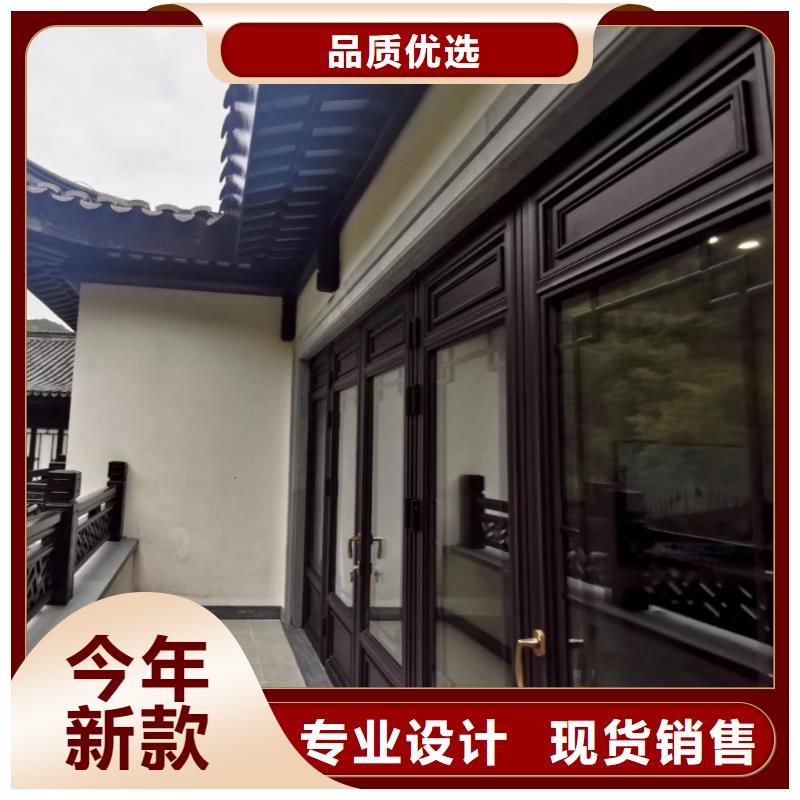 铝代木古建古铜色回廊建筑厂家经验丰富