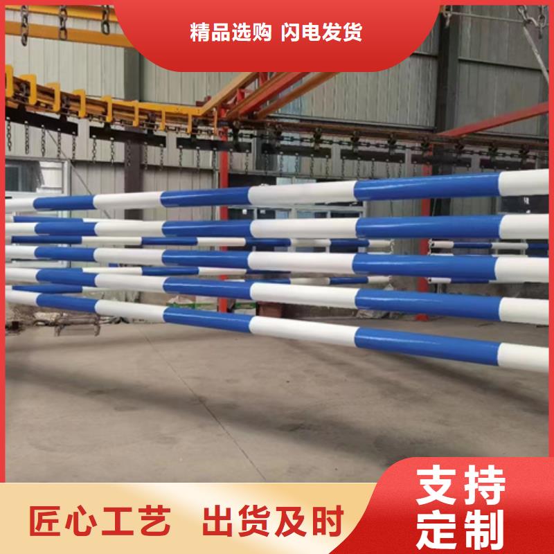 人行道护栏【防撞栏杆】厂家拥有先进的设备