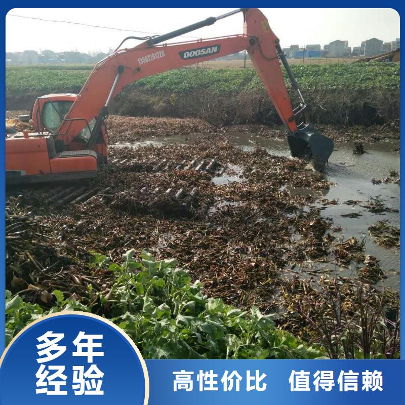 水上挖掘机租赁 出租水上挖掘机精英团队