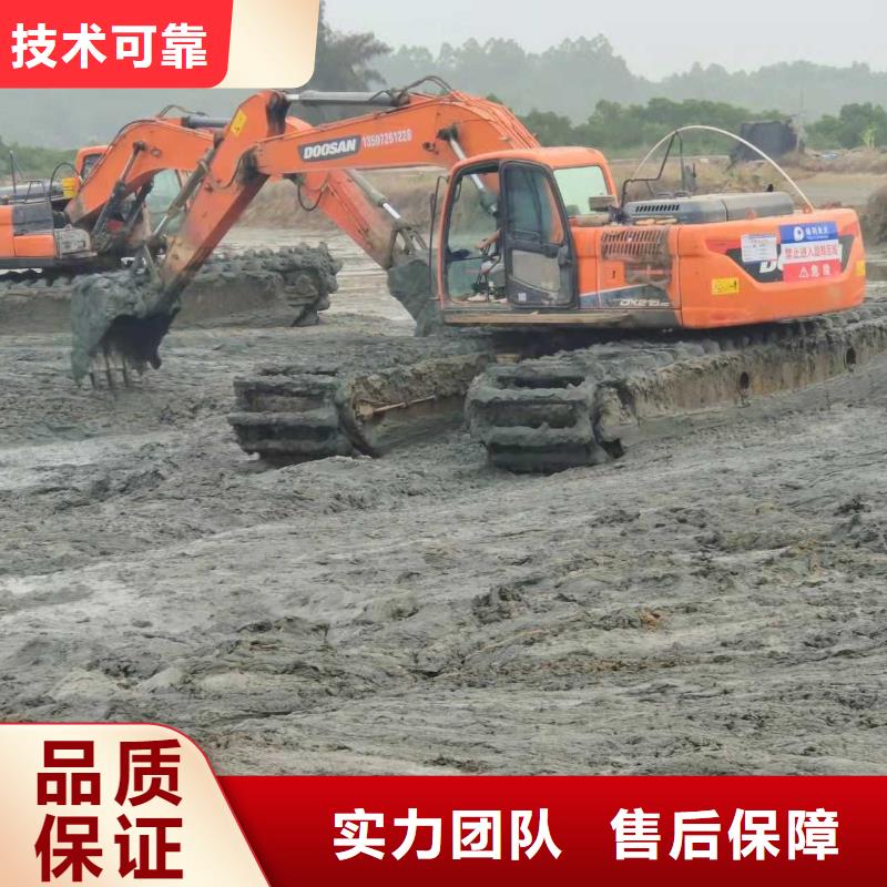 水上挖掘机租赁【出租水陆挖机】品质服务