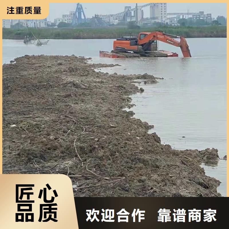 水上挖掘机租赁湿地挖机租赁公司价格美丽
