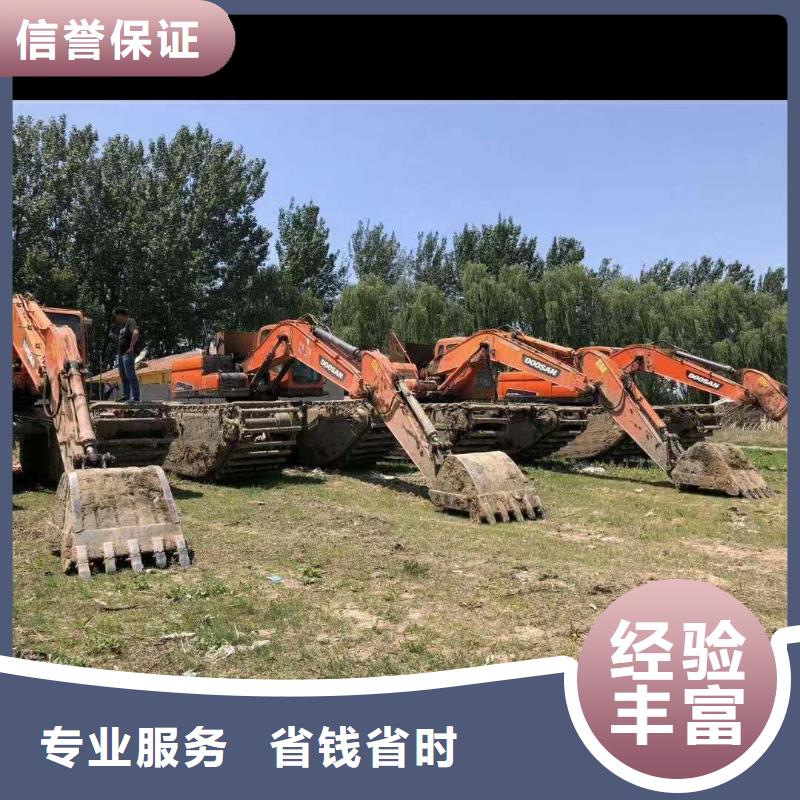 水上挖掘机租赁-出租大小船挖实力雄厚