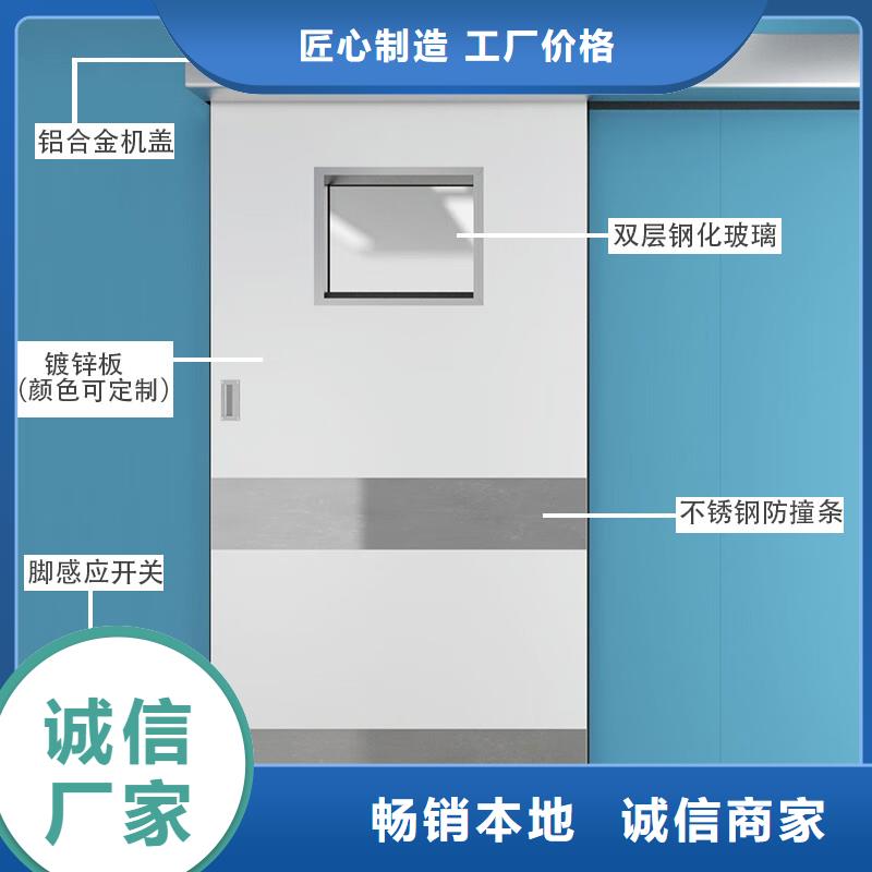 下轨道对拉铅门产品实拍图