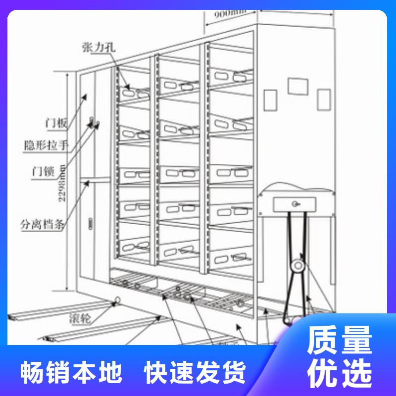 手摇式密集架厂家全国发货西湖畔厂家