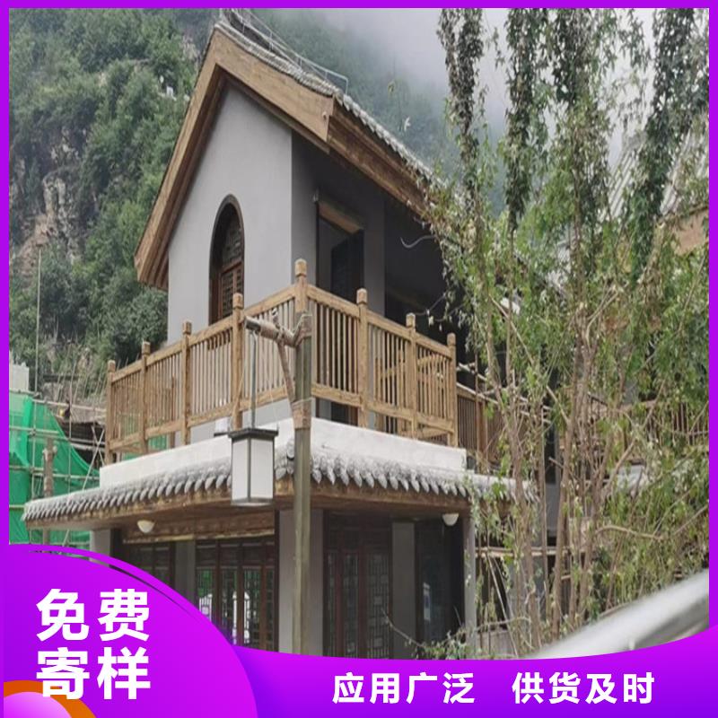 长廊花架木纹漆施工厂家