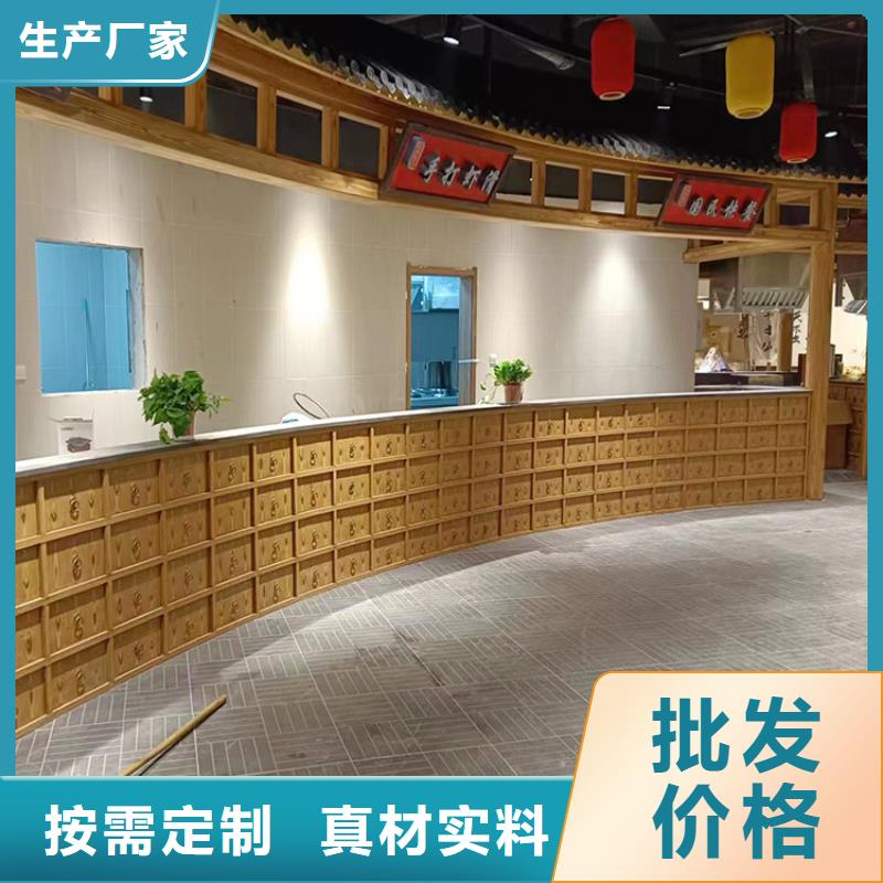 廊架护栏木纹漆，钢结构仿木纹漆，仿古木纹漆厂家施工