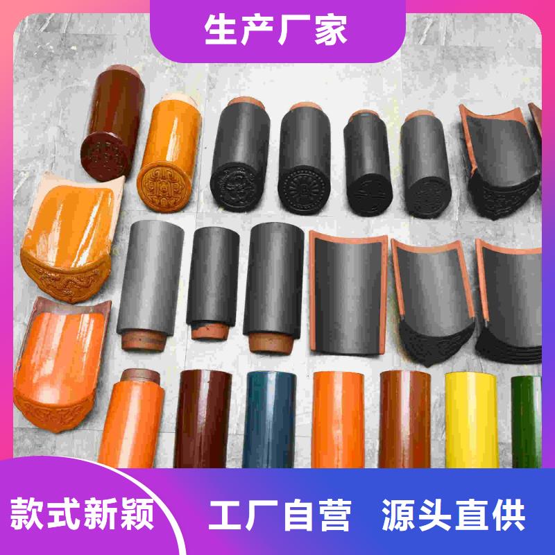 仿古翘脚 古建屋顶瓦片现货直销
