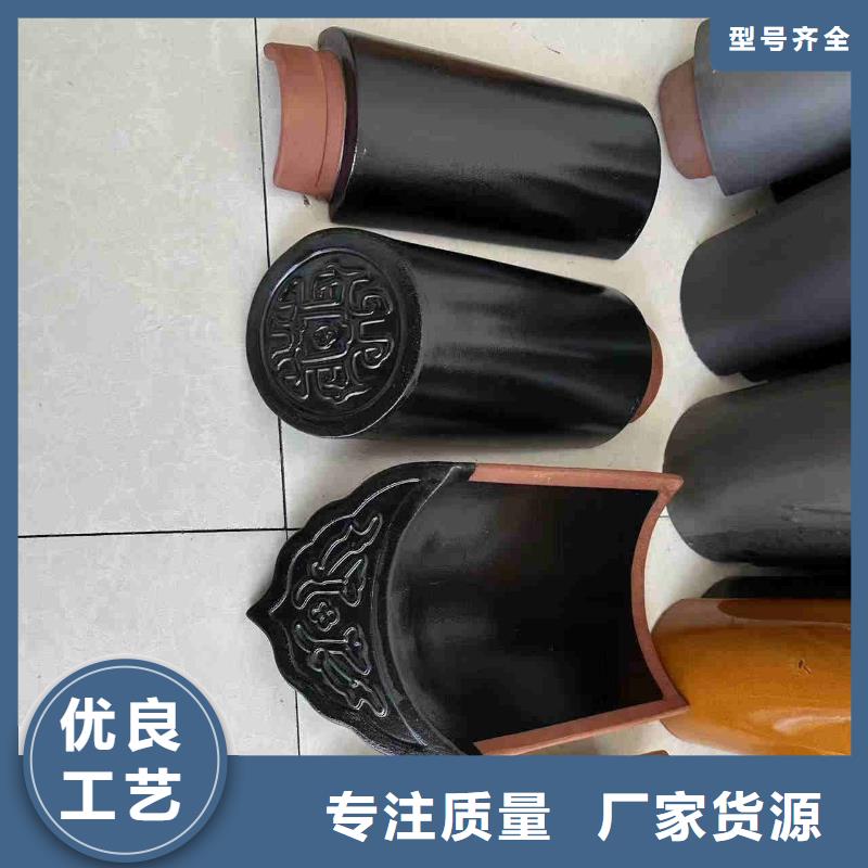 现货供应别墅屋面琉璃瓦 陶土筒瓦_精选厂家