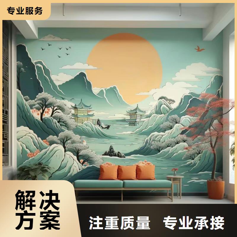 文化墙彩绘手绘墙绘团队