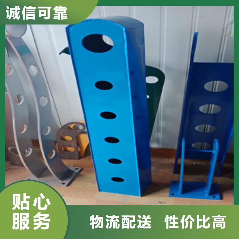 不锈钢复合管栏杆_公路防撞护栏长期供应